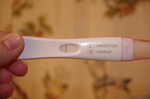 отрицательный тест на беременность фото