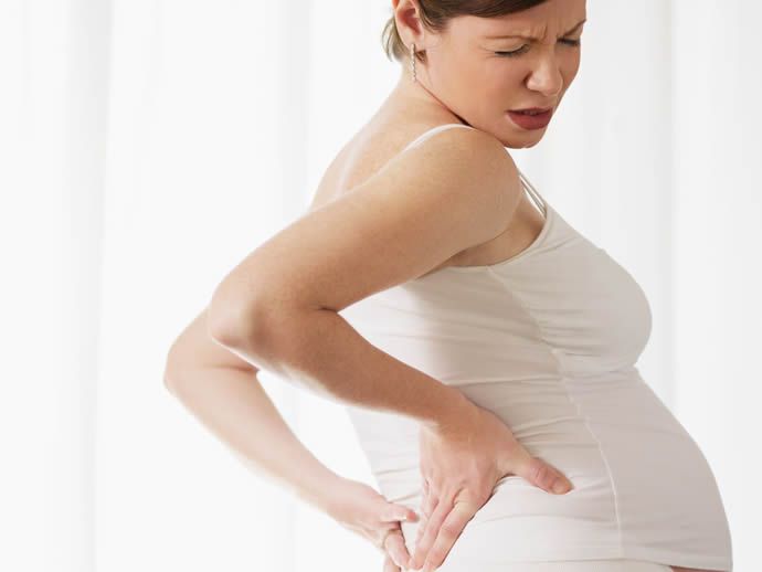 Беременные часто жалуются на спину