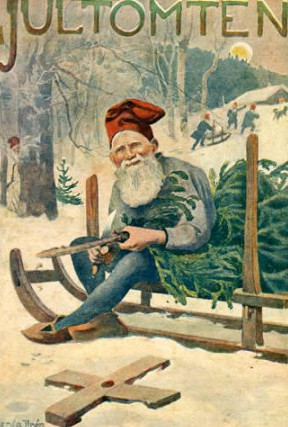 Деда Мороза в Швеции называют Юльтумте