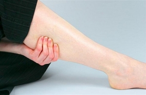 Один из симптомов боли в мышцах ног - это миозит