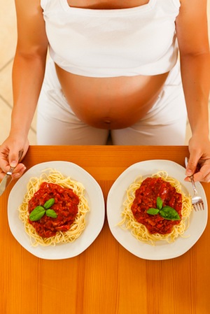 прибавка в весе во время беременности