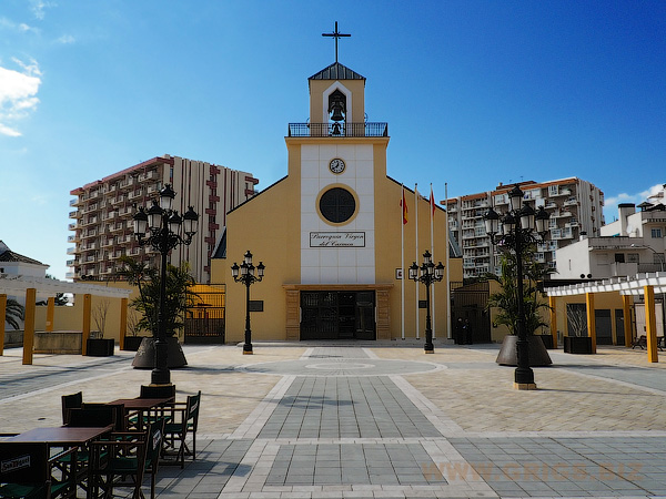 Коста дель Соль, Испания. Бенальмадена, церковь святой Кармен.