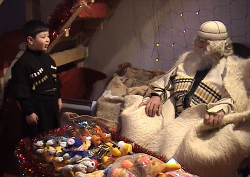 Дед Мороза в Грузии кличутТовлис Бабуа