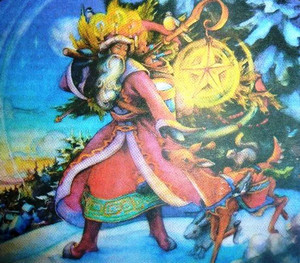 Деда Мороза в Монголии кличут Увлин Унгун