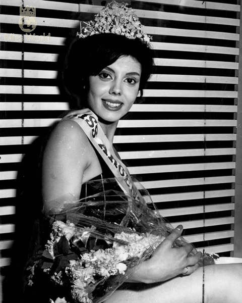 аргентинка Норма Каппальи, Мисс мира 1960. Фото / Norma Cappagli (Argentina), Miss World 1960. Photo