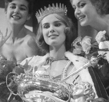 финка Марита Линдаль, Мисс мира 1957. Фото / Marita Lindahl (Finland), Miss World 1957. Photo